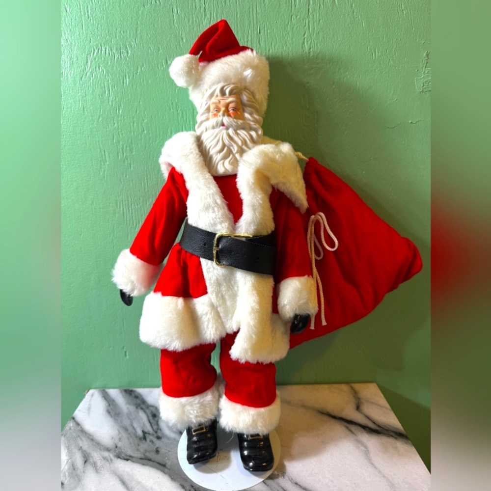 Trendy Santa with Stand